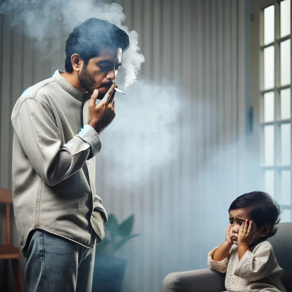 Kesan Asap Rokok pada Anak-Anak